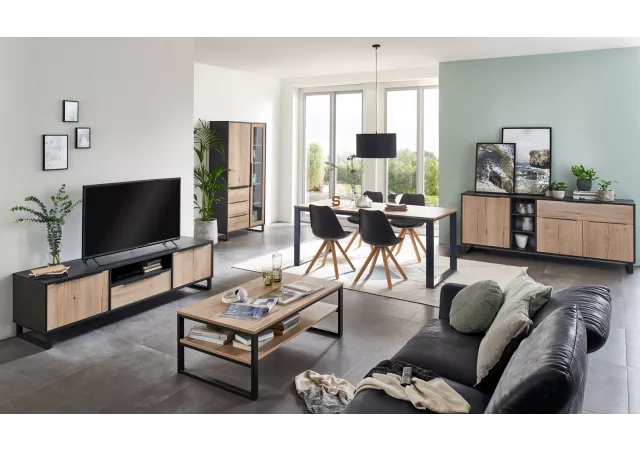 TV-meubel halifax eik (122 cm)