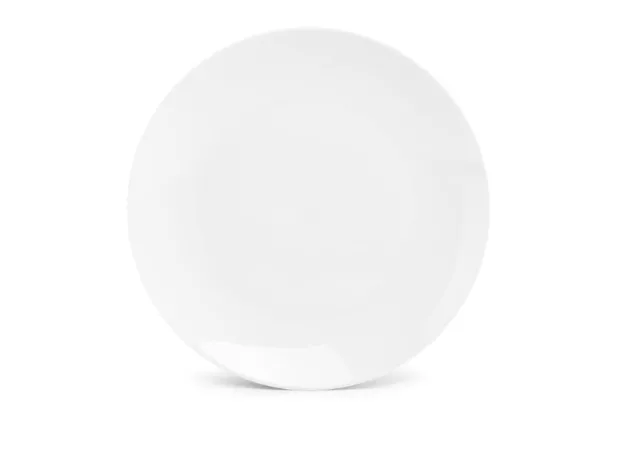 Basic white plat bord 26,5cm wit
