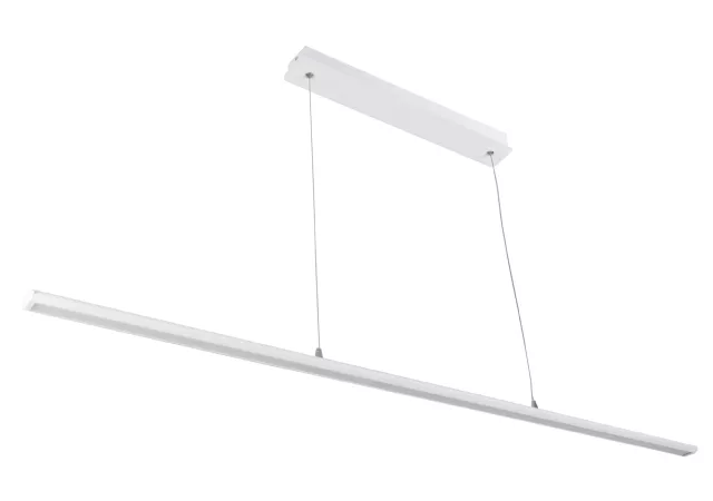 Hanglamp 117cm  wit   (incl. LED)