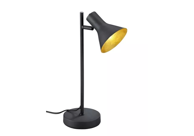 Bueaulamp Nina zwart/goud (excl. Lamp)