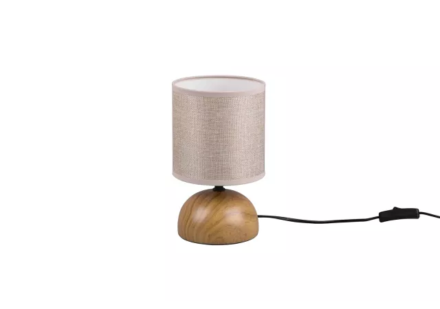 Tafellamp Luci beige/bruin (exclusief lamp)