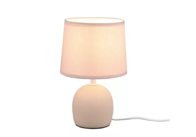 Malu tafellamp beige (excl.1 x E14)