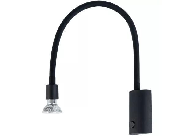 Wandlamp flex zwart incl LED