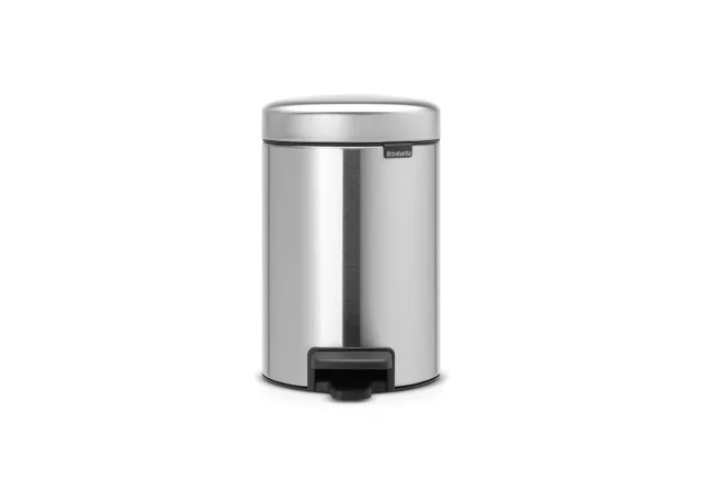 Pedaalemmer New Icon staal mat 3L brabantia
