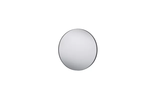 Ronde spiegel Britta zwart (80cm)