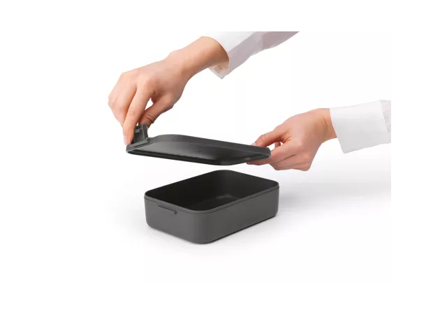 Make and take lunchbox medium dark grey