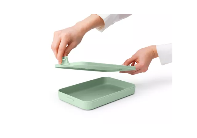 Make and take lunchbox plat jade green