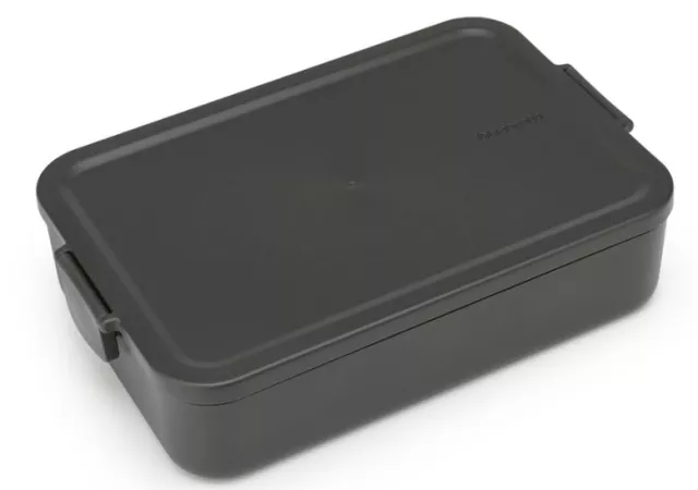 Make and take lunchbox large dark grey