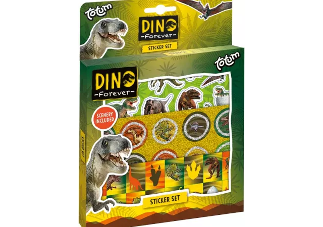 Stickerset Dino's (3 vellen)