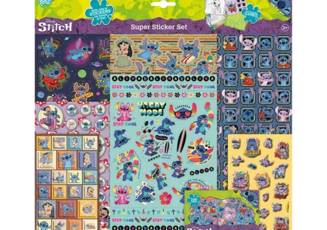 Stitch stickers 300stuks