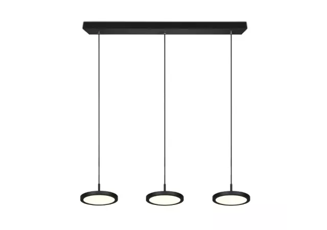 hanglamp tray zwart (incl. LAMP)