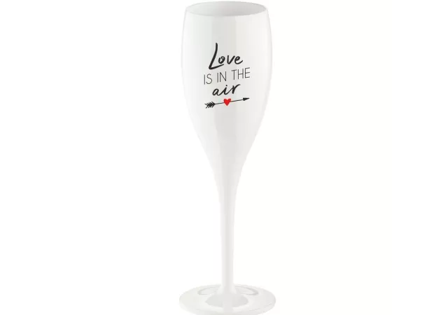Cheers champagneglas LOVE IS IN THE AIR