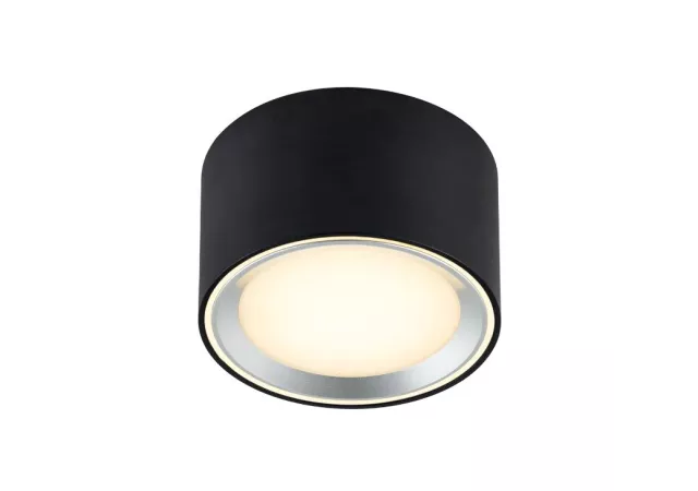 Fallon plafondlamp zwart incl. LED (h.6cm)