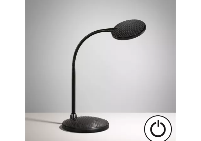 Bureaulamp zwart incl. LED
