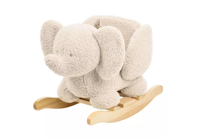 schommelpaard olifant teddy ecru Nattou