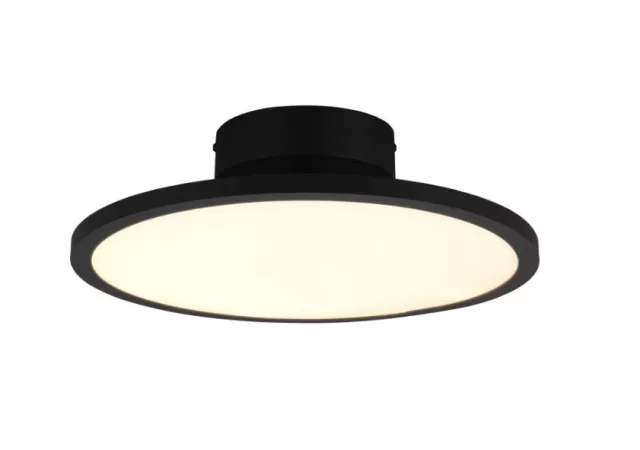 plafondlamp tray zwart (incl. LAMP)