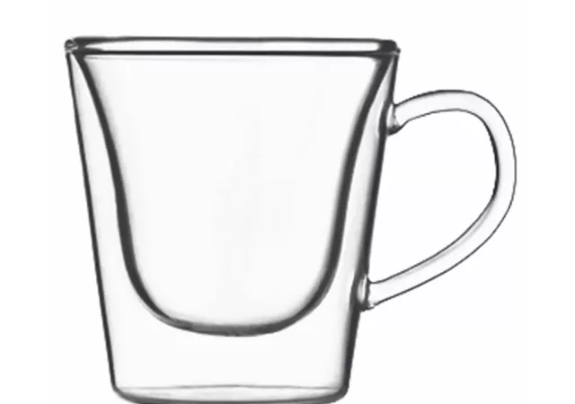 Dubbelwandige glazen (set v. 2)