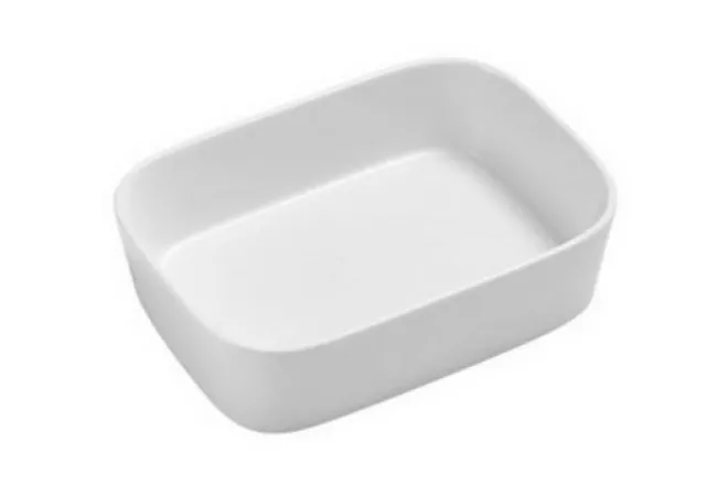 Margre ovenschaal wit (25 x 6,5 x 18cm)
