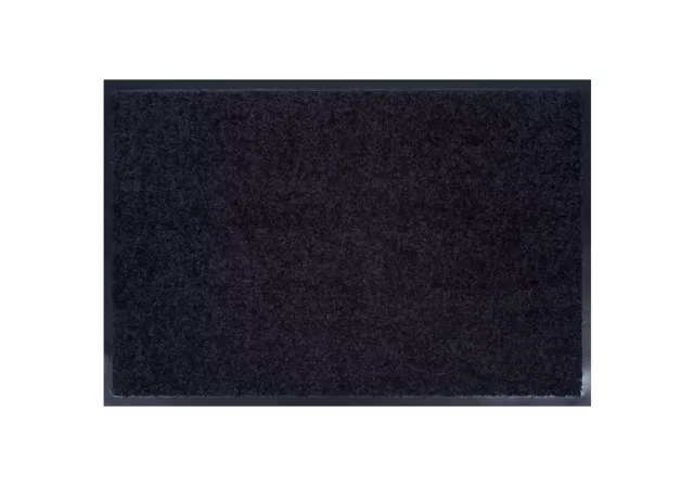 deurmat met boord zwart (50x75)