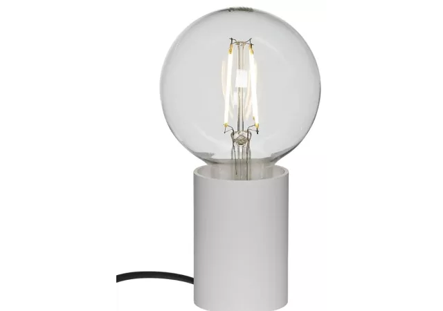 tafellamp wit diam. 5,6cm (excl. E27)