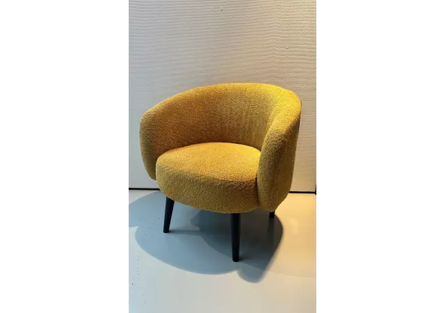 Fauteuil coffee gold
