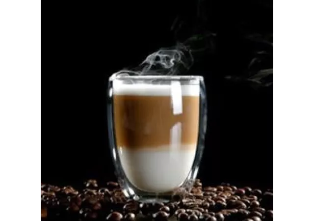 Glaskader Latte Koffie (20x20)