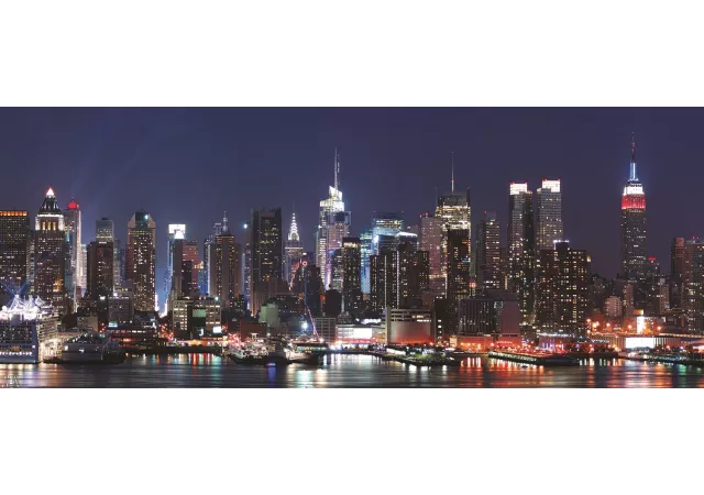 Glaskader New York Skyline (50x125)