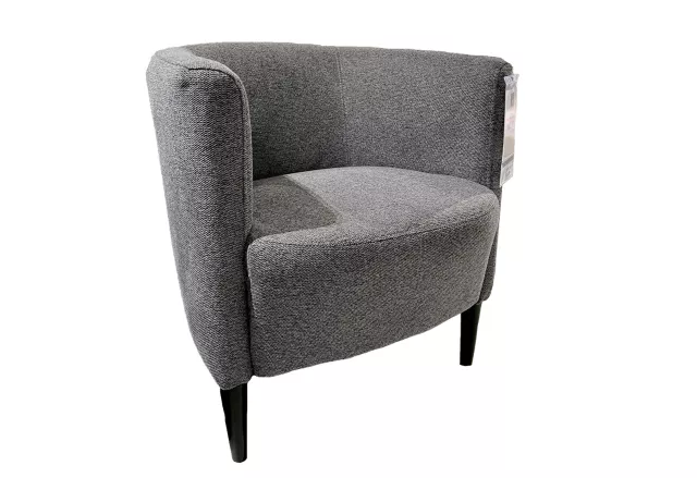 Fauteuil stof antraciet