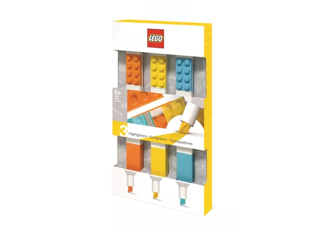 Lego set van 3 fluostiften