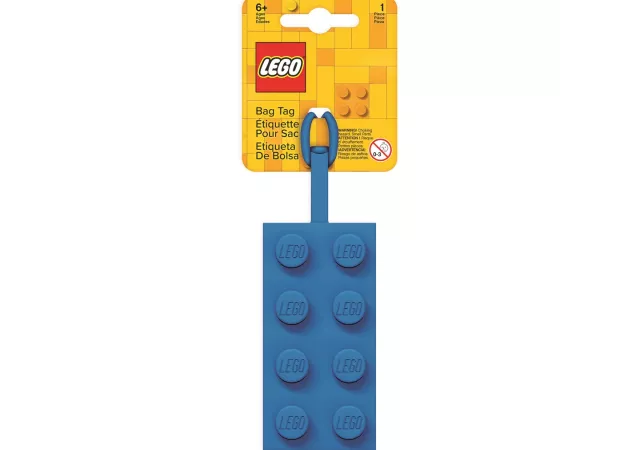 Lego tassenlabel  BLUE