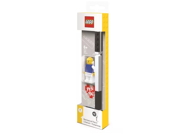 Lego mechanisch potlood met minifiguurtje