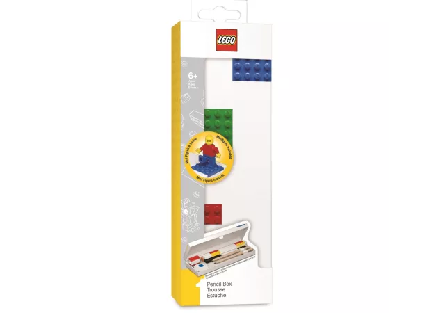 Lego pennendoos met minifiguurtje