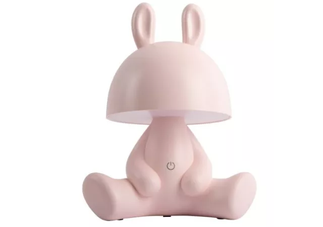 tafellamp bunny soft pink