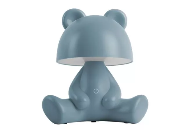 tafellamp bear licht blauw