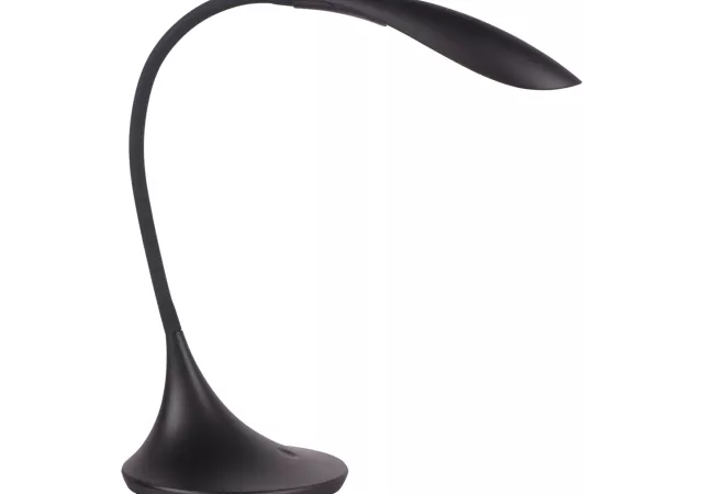 Bureaulamp zwart (incl. LED)