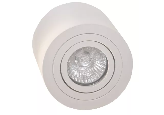 Plafondlamp  rond wit (excl. Lamp)