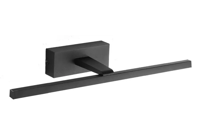 Wandlamp 45cm zwart (incl. LED)