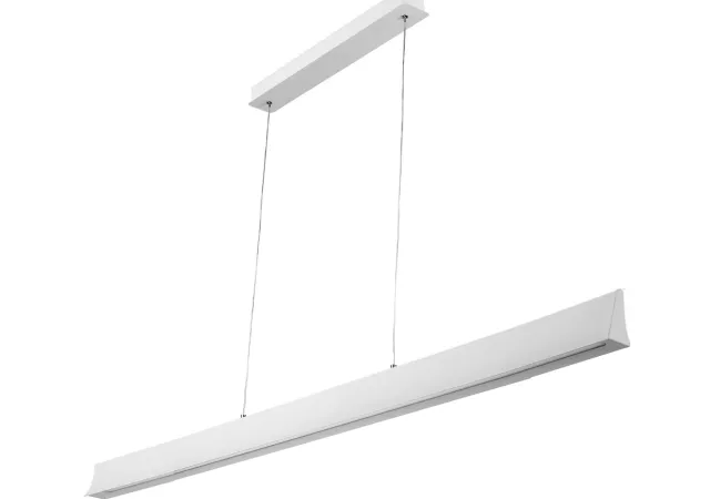 Hanglamp lang wit (incl. LED)