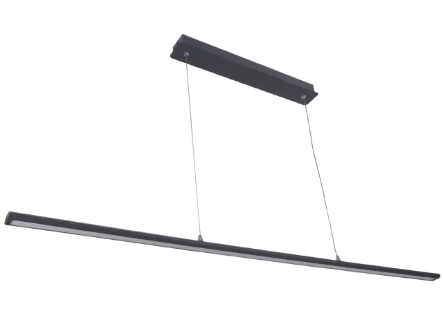 Hanglamp 117cm zwart (incl. LED)