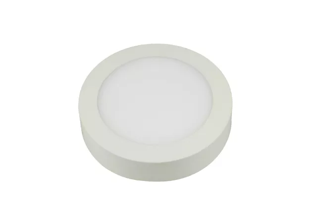 Plafondlamp 22,5cm rond wit (incl. LED)