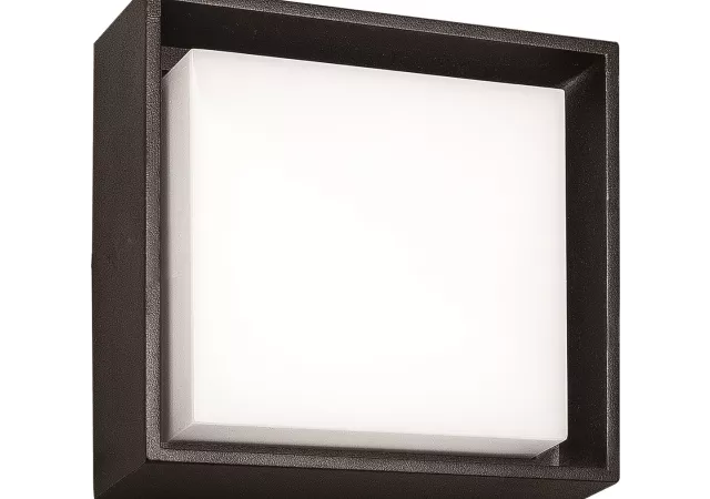 Plafondlamp zwart (incl led)