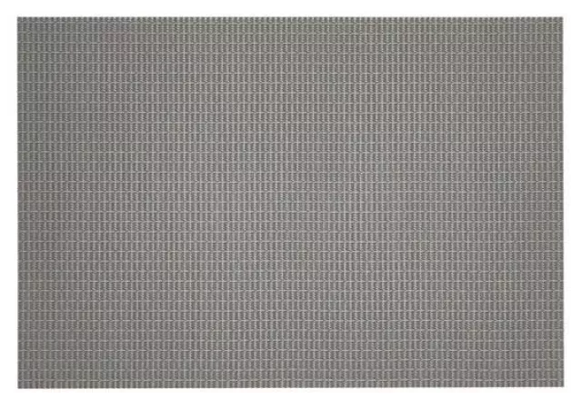 Placemat woven jolly silver 30x45cm