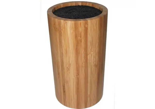 Messenblok rond bamboe