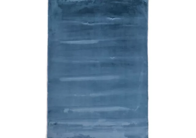 Tapijt Plush blauw (70x140)