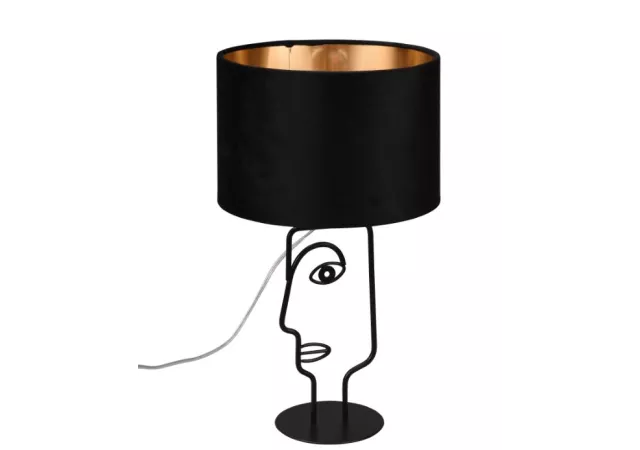Tafellamp Albert zwart (exclusief lamp)