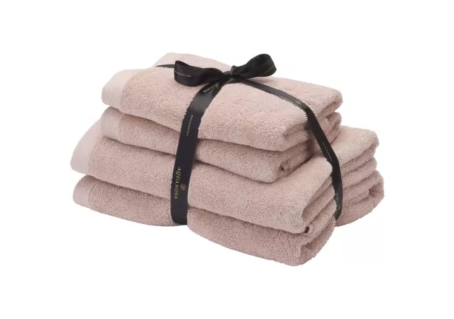 Handdoekenset dusty pink (2 handdoeken en 2 badlakens)