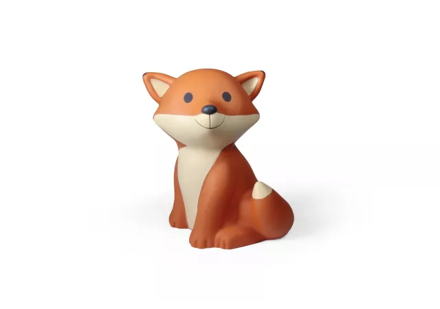 Spaarpot oranje cesar fox (H:14cm)