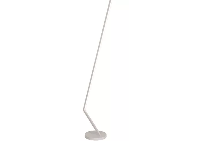 staanlamp wit incl LED
