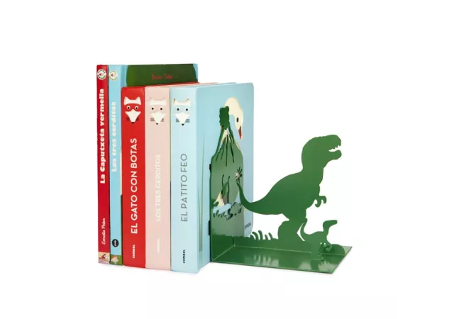Boekensteun Dino groen
