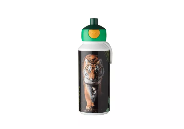 Pop-up drinkfles wild tiger